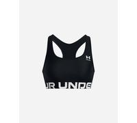 Under Armour Authentics Mid Branded W - Bra Training - Donna - Nero MD