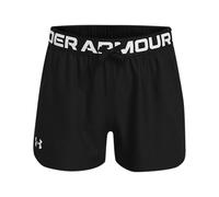 Shorts Under Armour Play Up da ragazza Nero / Metallico Argento YXL (160 - 170 cm)