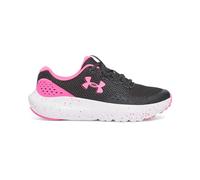 Under Armour UA GGS Surge 4, Scarpa da Corsa Bambina, Anthracite/Aero Pink/Aero Pink, 35.5