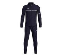 Under Armour Bambino Challenger Tracksuit, Tuta completa leggera e traspirante con tasche, Tuta da calcio bambino con felpa e pantaloni,Midnight Navy/White,YMD