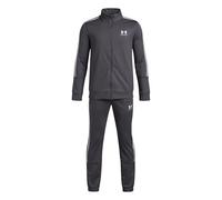 Tuta Under Armour Icon Knit da ragazzo Castlerock / Halo Grigio / Bianco YXL (160 - 170 cm)