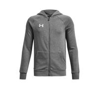 Under Armour Rival Fleece Full Zip Sweatshirt Grigio 14-16 Years Ragazzo