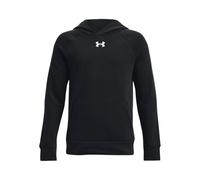 Felpa con cappuccio Under Armour Rival Fleece Logo nero bianco Ragazzo - M