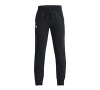 Jogger Under Armour Rival Fleece da ragazzo Nero / Bianco YMD (137 - 149 cm)