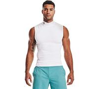 Under Armour Comp Mock Canottiera Uomini in bianco, Taglia: XL