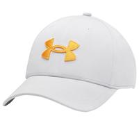 Cappello Under Armour Blitzing Low Stretch Fit da uomo Halo Grigio / Squad Arancione XL/XXL