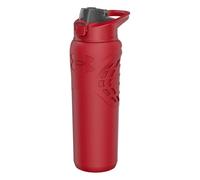 Under Armour Borraccia in acciaio inox da 680,4 g, isolata, con moschettone, facile da trasportare, a prova di perdite, per bambini e adulti, per tutti gli sport, palestra