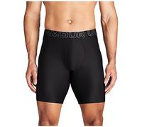 Under Armour Boxer da Uomo Performance Tech a Gamba Lunga, Cucitura Interna 22,9 cm, Comfort per Tutto Il Giorno, Nero Solido - Core 3 Pack, Small