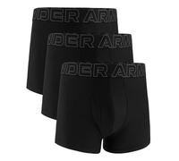 Under Armour Multi-Pack Performance Tech Trunk, Boxer Brief with 3" Inseam, Ultra-Soft Corti, Black Solid-Core Confezione da 3, 4X-Large (Pacco da 3) Uomo