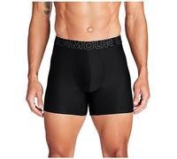 Under Armour Boxer Tech da Uomo, 15,2 cm, Confezione da 1, Solido Nero - Nucleo, XX-Large