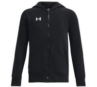 Under Armour - Kid's Rival Fleece FZ Hoodie - Felpa con cappuccio L nero
