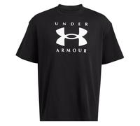 Maglietta a manica corta under armour heavyweight black uomo