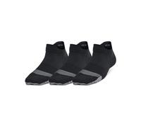 Calze Under Armour Breathe No Show Tab da donna - Confezione da 3 paia Nero / Nero / Jet Grigio TAGLIA UNICA