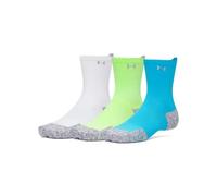 Calze Under Armour ArmourDry® Run Cushion Mid-Crew unisex - Confezione da 3 paia Capri / Bianco / Riflettente S