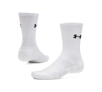 Under Armour Under Armour Performance Cotton 3p Crw Socks Calze L Bianco