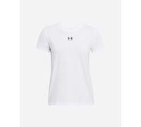 Under Armour Campus Core W - T-shirt - Donna - Bianco L