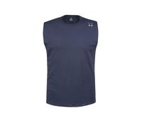 Felpa senza maniche Under Armour Halo Vent da uomo Washed Blu Marino / Riflettente L