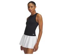 Under Armour Canotta da Donna con Collo Alto, (001) Nero/Bianco, XS