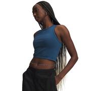 UNDER ARMOUR Canotta da donna UA Crop Seamless blu | M