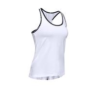 Under Armour Canotta UA Knockout Tank 1351596-100 Donna Bianco Taglia L