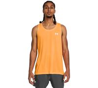 Under Armour Canotta Streaker, Nova Arancione/Riflettente, S