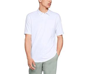 Under Armour CC Scramble Polo, Uomo, Bianco, MD
