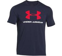 Under Armour Maglietta a maniche corte CC Sportstyle Logo Uomo Blu (Midnight Navy/White/Red) S