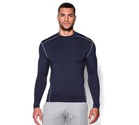 Under Armour, CG Armour Mock 1265648, Maglia A Maniche Lunghe, Uomo, Blu (Midnight Navy/Steel 410), M