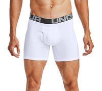 Under Armour Charged Boxer 6in 3er Pack Boxer M Bianco