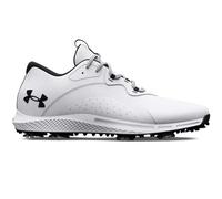 Under Armour Charged Draw 2 scarpe da golf uomo, bianche, con chiodi, 41, larga, bianco