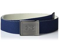 Under Armour Cintura Webbing, Academy (408)/Black, Taglia Unica Bambini e Ragazzi