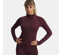 Under Armour Cold Gear Textured 1/2 Zip Manica lunga Donna, Taglia: M