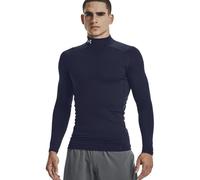 Under Armour Fitted High Neck Coldgear® Long Sleeve T-shirt Blu XL / Regular Uomo