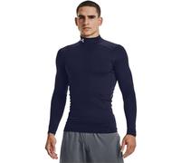 Under Armour ColdGear Compression Mock Uomo, Blu Navy Notte (410)/Bianco, 3XL