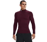 Magliette a maniche lunghe Under UA CG Armour Comp Mock-RED 1366072-609 Taglie L