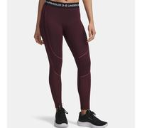 Under Armour ColdGear Textured Calzamaglia Donna-vino rosso in vino rosso, Taglia: M