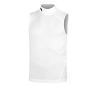 Under Armour Comp Mock Canottiera Uomini in bianco, Taglia: L
