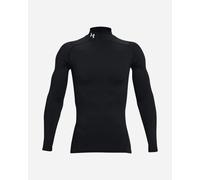 Under Armour T-Shirt Lupetto Stretch Warm Uomo Nero