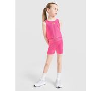 Under Armour Completo Canotta/Pantaloncino Bambina, rosa 3-4Y
