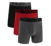 Boxer da uomo Under Armour M UA Perf Cotton 6in Taglia: L / Colore: grigio/nero