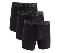 Under Armour - Performance Tech 6 Solid Boxerjock 3 Pack - Intimo XL nero
