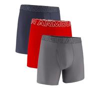 Under Armour Confezione da 3 Boxer da Uomo Tech Performance, Gamba da 15 cm - Traspiranti, assorbono Il Sudore, Morbidi, Comfort Tutto Il Giorno