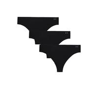 Mutande Under Armour Pure Stretch 3-Pack No Show Thong 1383893-001 Taglie M