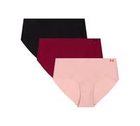 Under Armour Confezione da 3 Slip Hipster da Donna Pure Stretch - Invisibili, Senza Cuciture, Non Lascia segni, Ultraleggeri, Comfort Tutto Il Giorno