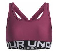 Under Armour Crossback Jr - reggiseno sportivo sostegno medio - ragazza YM Dark Red junior Ua Heatgear
