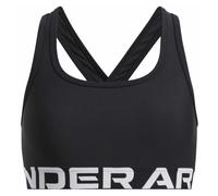 Under Armour Crossback Jr - reggiseno sportivo sostegno medio - ragazza YS Black junior Ua Heatgear