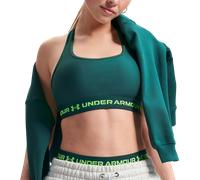 Under Armour Crossback medium support Top e Reggiseni XS Verde