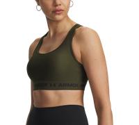 Under Armour Mid Crossback Sports Bra Verde 2XL Donna