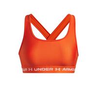 Under Armour Crossback Mid Reggiseni sportivi Donna-bianco in bianco, Taglia: S