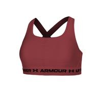 Reggiseno sportivo Armour® Mid Crossback da donna Fuchsia Dusk / Marrone scuro L